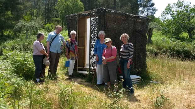 after a walk of 45 minutes, a group of sculptures from the neighborhood found Museum of In Between.