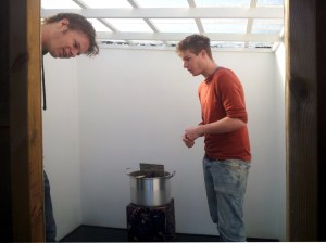 last visitors of museum of Le pense bete II